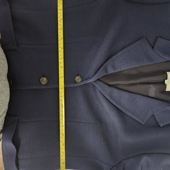 Trussardi Women's Blazer/Jacket Navy Blue Made in Italy - Picture 11 of 13